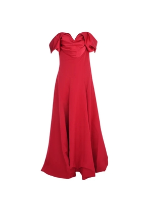 Rhea Costa Kylie maxi dress - Red