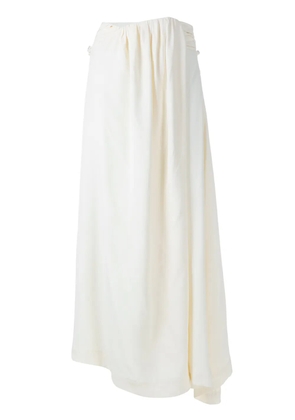 Olympiah Magnolia gathered skirt - White