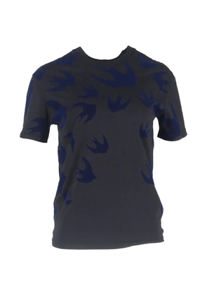 Alexander McQueen Pre-Owned bird-print T-shirt - Grey