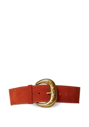 TWINSET henna ornate buckle belt - Brown