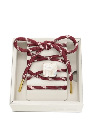 Golden Goose striped shoelaces - Red