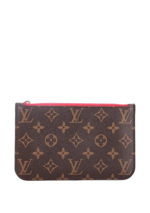 Louis Vuitton Pre-Owned Neverfull Pochette Monogram Canvas Small pouch - Brown