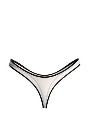 Maison Close La Parisienne thong - Neutrals