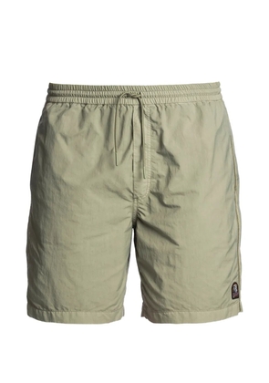 Parajumpers logo-patch swim shorts - Green