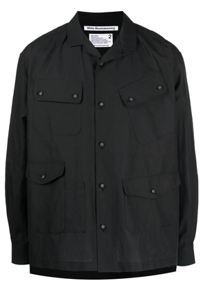 White Mountaineering multi-pocket shirt jacket - Black