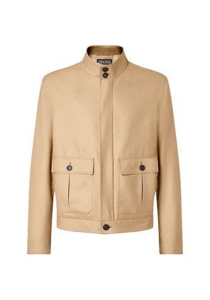 Zegna front-pocket jacket - Neutrals