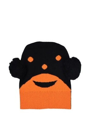 Walter Van Beirendonck pompom beanie - Black