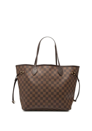 Louis Vuitton Pre-Owned 2009 Damier Ebene Neverfull MM tote bag - Brown