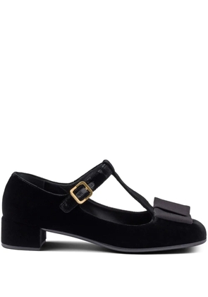 Prada 35mm velvet pumps - Black