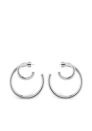 Jennifer Fisher Double Lilly hoop earrings - Silver
