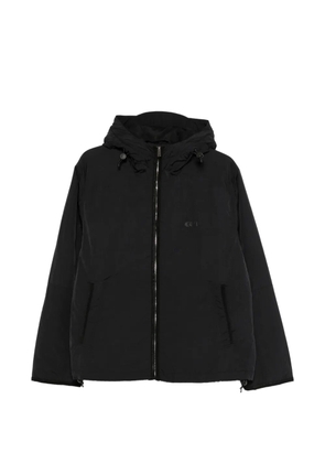 CIARAN zip-up hooded jacket - Black