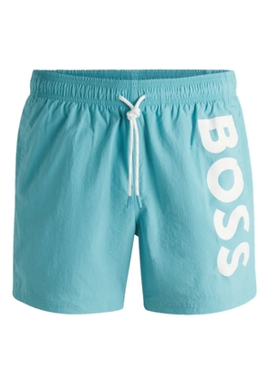 BOSS logo swim shorts - Blue