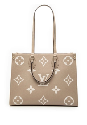 Louis Vuitton Pre-Owned 2021-2025 Bicolor Monogram Empreinte Giant Onthego MM satchel - Brown