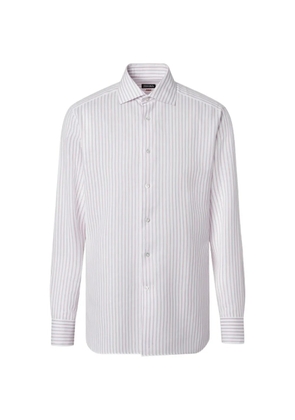 Zegna striped shirt - White