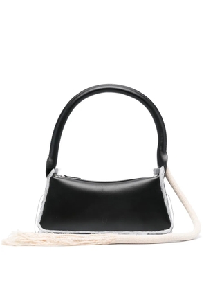 DENTRO Savvas leather shoulder bag - Black