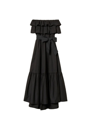 TWINSET ruffled off-shoulder dress - Black
