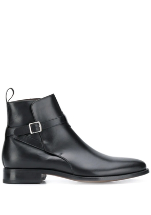 Scarosso buckled ankle boots - Black