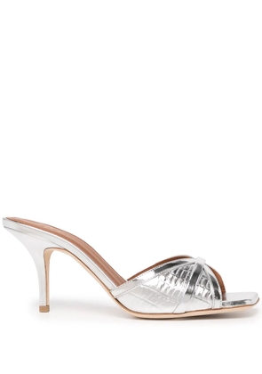 Malone Souliers Perla open-toe mules - Silver