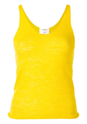 Onefifteen fine knit tank top - Yellow