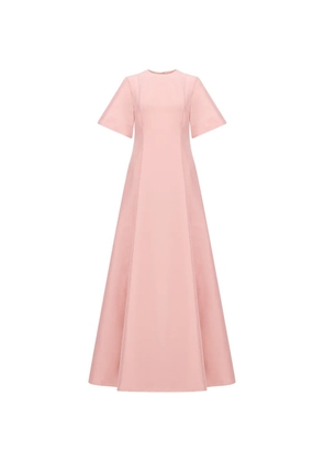 Bernadette Madeline flared short-sleeve maxi dress - Pink