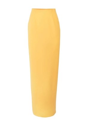 Carolina Herrera column maxi skirt - Yellow
