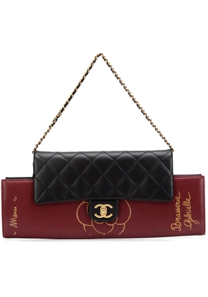 CHANEL Pre-Owned 'Gabrielle' menu clutch bag - Black