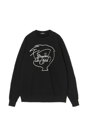 Undercover embroidered sweater - Black