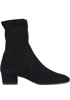 Aquatalia square toe boots - Black