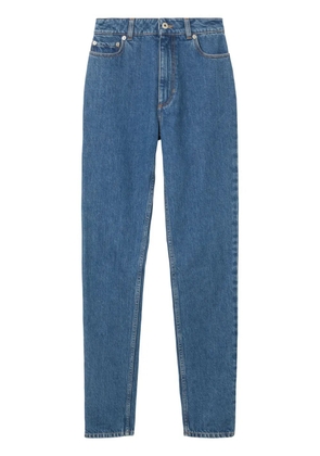 Burberry high-waisted slim-fit jeans - Blue