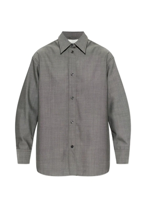 Studio Nicholson button rouen shirt - Grey