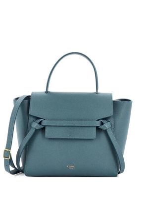 Celine Pre-Owned Belt Bag Textured Leather Nano shoulder bag - Green