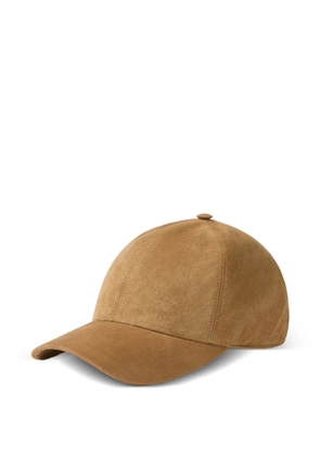 Zegna curved-brim baseball cap - Brown
