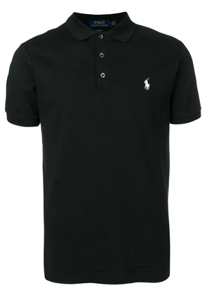 Polo Ralph Lauren contrast logo polo shirt - Black