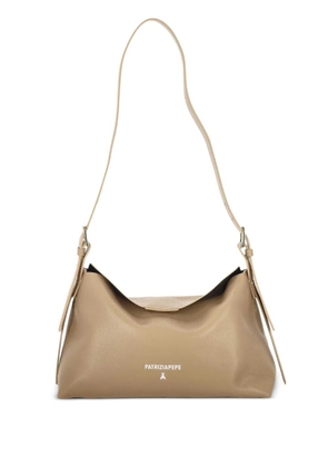 Patrizia Pepe medium Never Complete flap shoulder bag - Neutrals