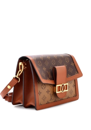 Louis Vuitton Pre-Owned Dauphine Reverse Monogram Canvas MM shoulder bag - Brown