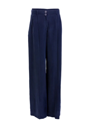 Silvia Tcherassi Opal pleated trousers - Blue