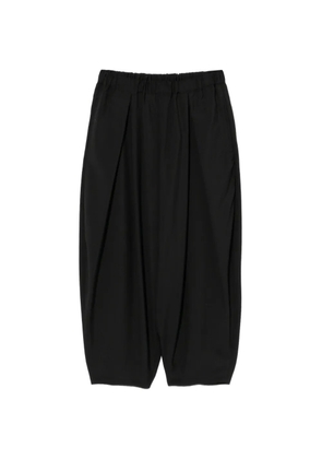 Comme Des Garçons drop-crotch trousers - Black