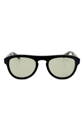 Yellows Plus Parker browline sunglasses - Black