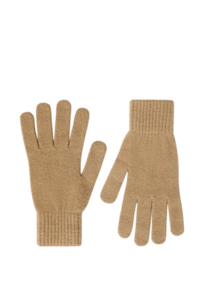 Pringle of Scotland classic cashmere gloves - Neutrals