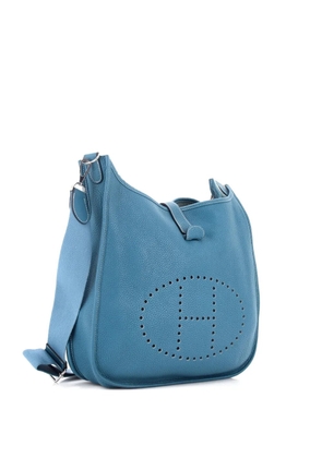 Hermès Pre-Owned Evelyne Bag Gen III Clemence GM crossbody bag - Blue