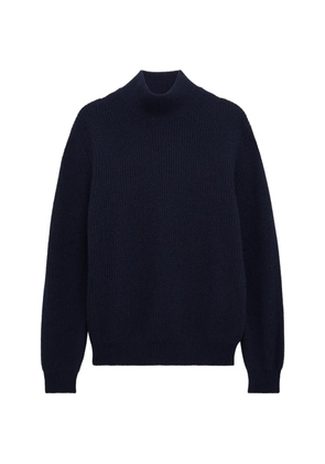 Pringle of Scotland turtleneck ribbed sweater - Blue