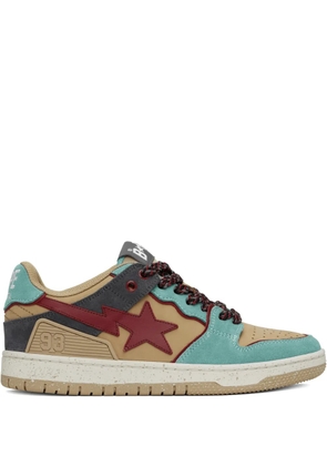 A BATHING APE® Sk8 Sta 4 M2 star-appliqué low-top sneakers - Neutrals