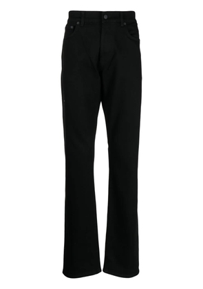 Dunhill five-pocket straight-leg trousers - Black