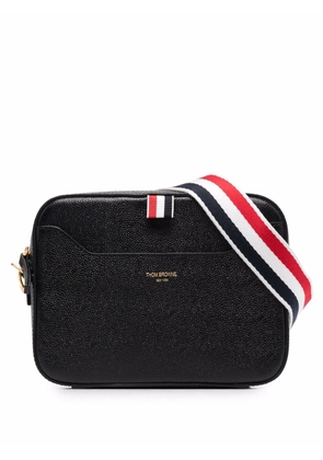 Thom Browne small RWB Stripe camera bag - Black