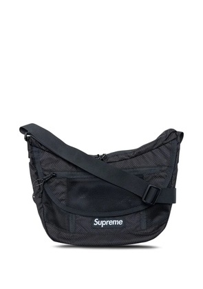 Supreme logo-patch shoulder bag - Black