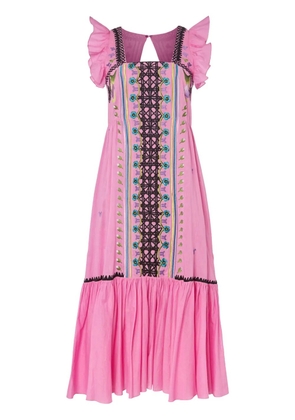 Temperley London Florentine midi dress - Pink