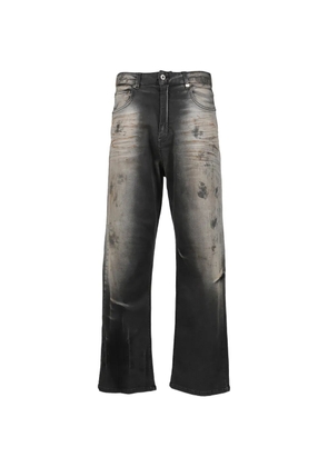 We11done dirty-washed jeans - Grey