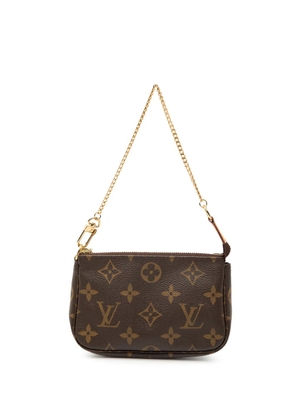 Louis Vuitton Pre-Owned 2007 Monogram Mini Pochette Accessoires handbag - Brown