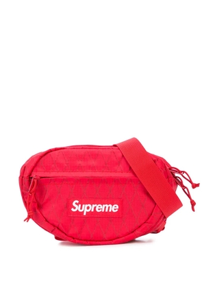 Supreme logo-print waist bag - Red