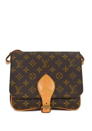 Louis Vuitton Pre-Owned 2007 MM Cartouchiere monogram shoulder bag - Brown